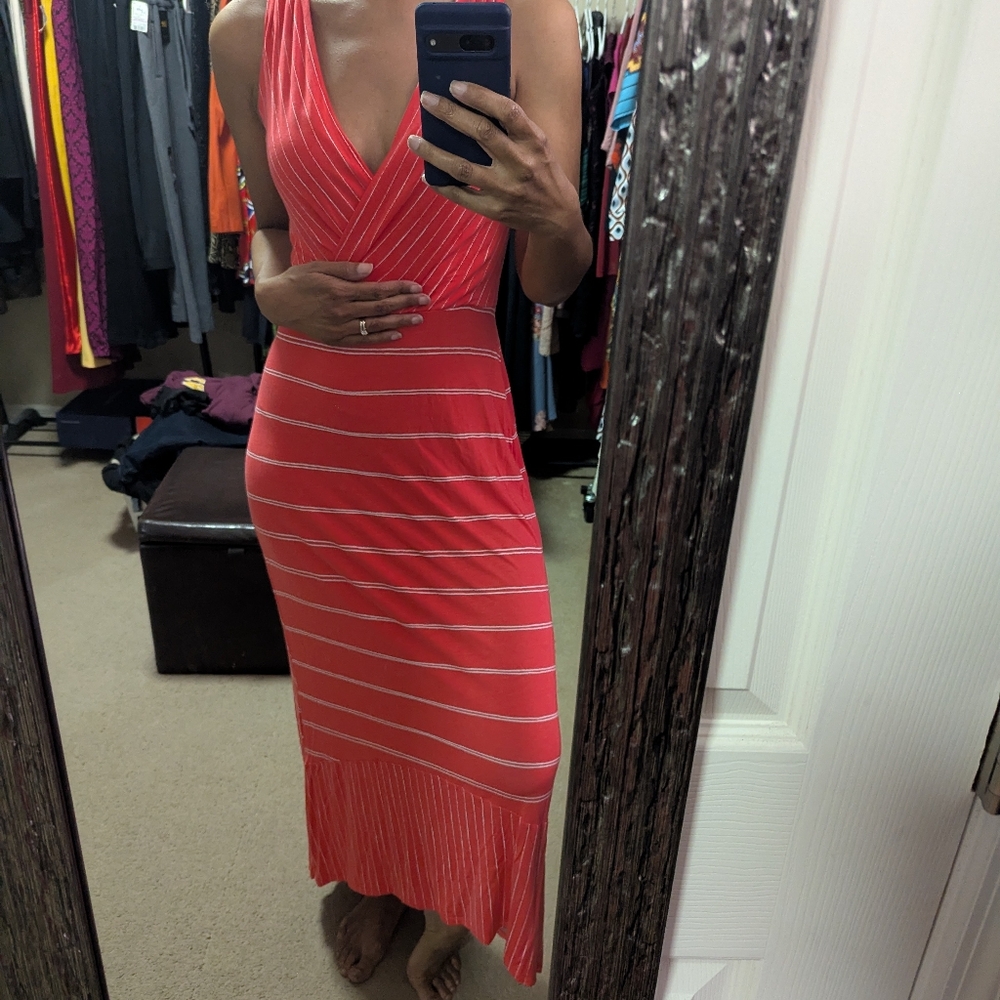 Striped Maxi Dress